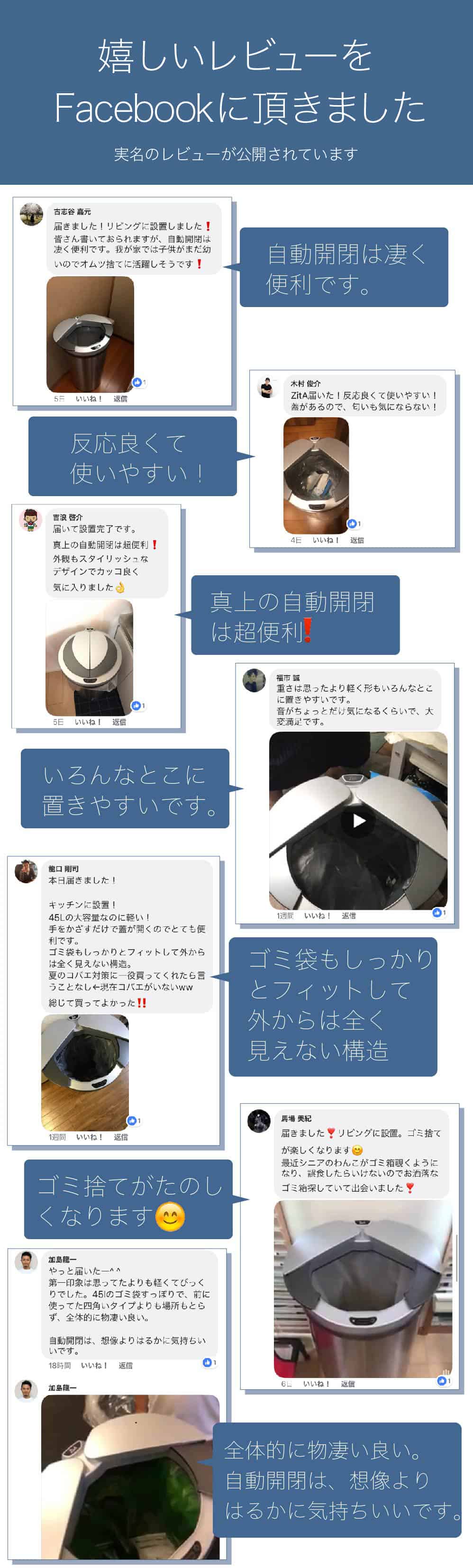 【予約注文】ZitA mini ジータミニ 自動ゴミ箱 【ひらけ、ゴミ箱】