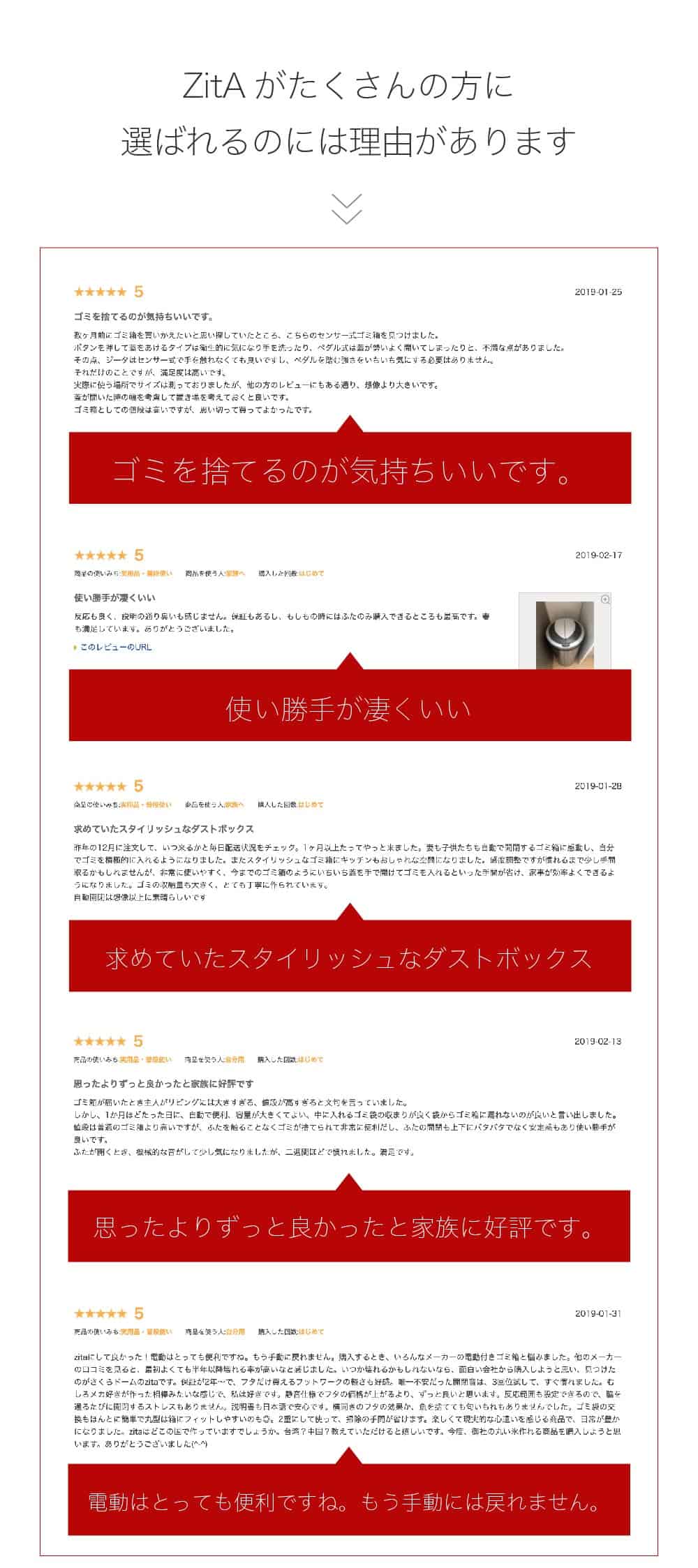 【予約注文】ZitA mini ジータミニ 自動ゴミ箱 【ひらけ、ゴミ箱】